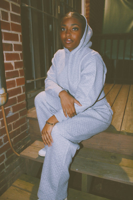 Quilted Sweat Suit